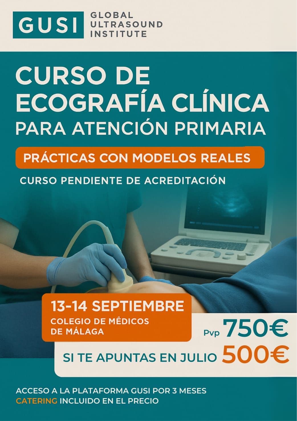 Curso ecografía clínica para atención primaria por GUSI